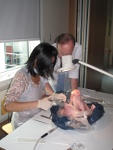 Practising on Pigs' Heads