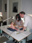 Practising on Pigs' Heads