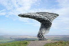 Singing Ringing Tree overlooking Burnley by Flickr User Henry Brett